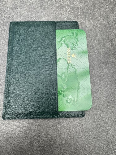 Genuine rolex leather wallet - genuine,