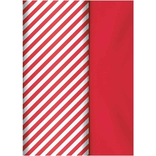8pc red white candy - white, stripe