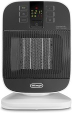 De'Longhi Bend Line, Ceramic Fan Heater 2kw, Room Thermastat, 24hr Timer,Digital