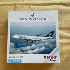 Herpa wings 500678 scale 1:500 model aircraft Air New Zealand Boeing 747 400