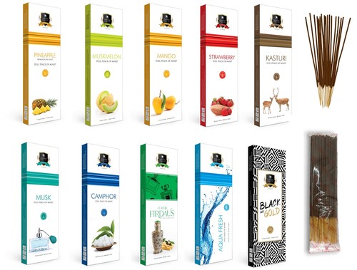 Alaukik incense sticks pack - alaukik,