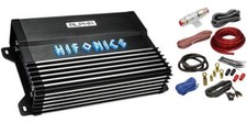 Hifonics A1200.4D 1200 Watt 4-Channel Class-D Compact Car Audio Amplifier & 4G