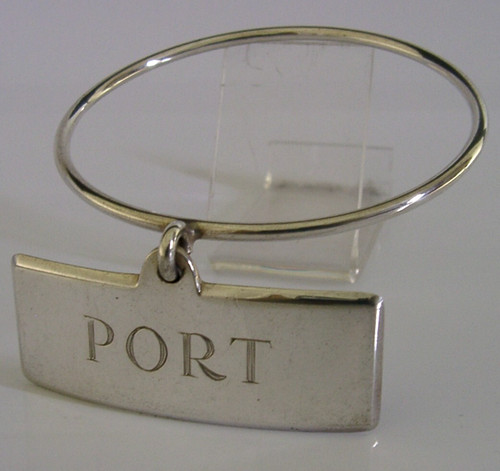 Unusual sterling silver port - unusual,