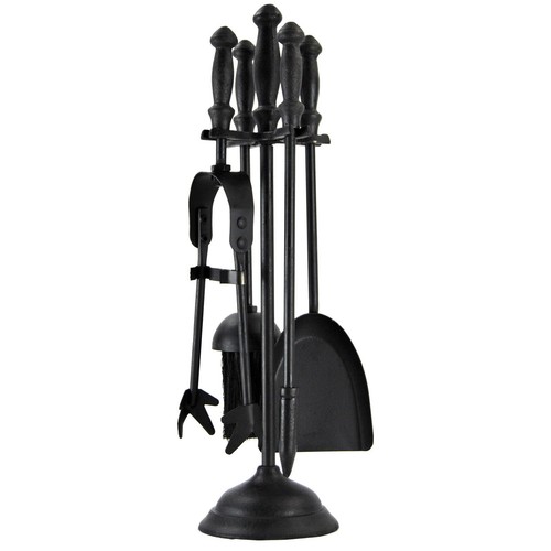 Piece companion set - companion, black