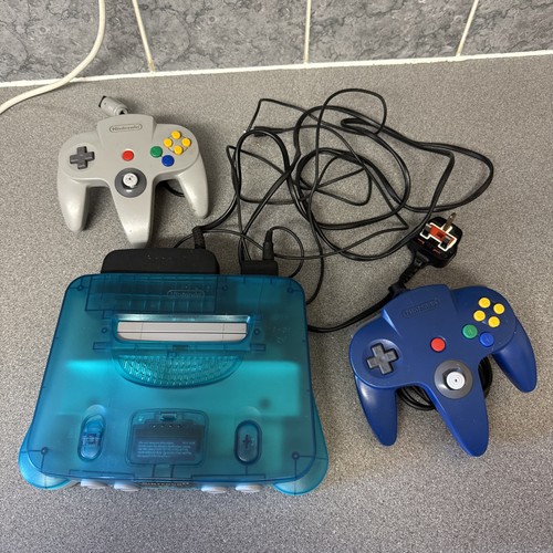 Nintendo n64 ice blue - nintendo, 64