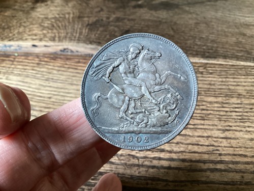 1902 edward vii - 1902, silver