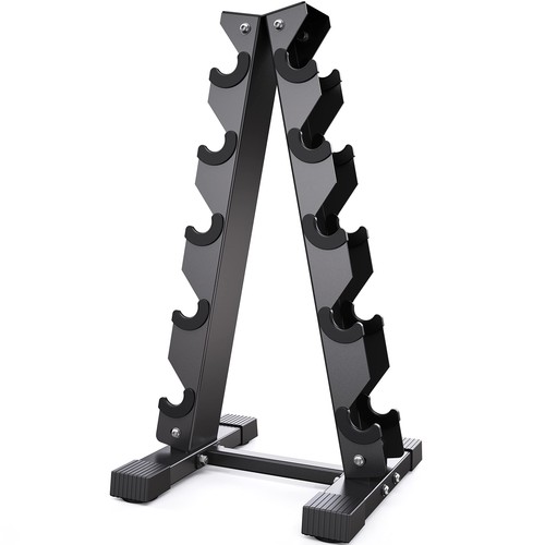Compact aframe dumbbell rack - dumbbell,