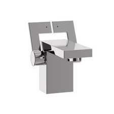 Jado Cubic Basin Mixer Tap, Tap, New Original Packaging, F1448AA, Chrome