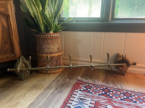 Rare vintage antique brass