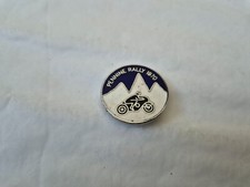 VINTAGE PENNINE RALLY 1980 MCC MOTORCYCLE CLUB BIKE ENAMEL PIN BADGE