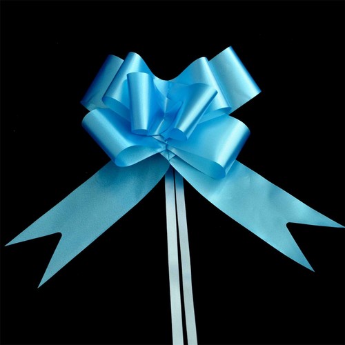 30mm large pull bows pale - pull, blue