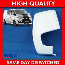 FOR FORD TRANSIT CUSTOM RIGHT DRIVER SIDE FROZEN WHITE PAINTED WING MIRROR COVER