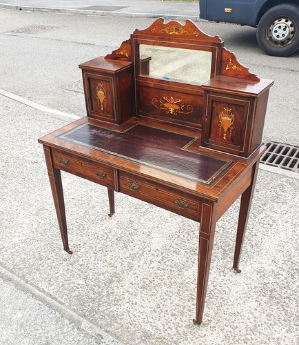 Antique inlaid rosewood - antique,