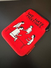 David Shrigley mini iPad Case red