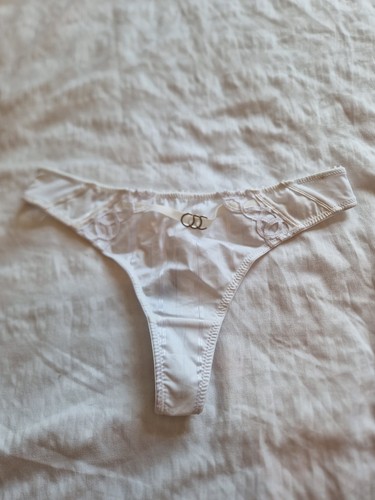 Very sexy white thong - white, by