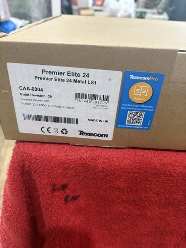 Texecom premier elite - texecom, 24