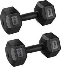 Dumbbells Set 2x5 kg Heavy