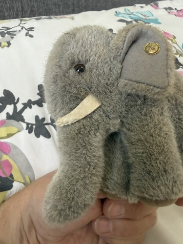 Rare steiff elephant plush toy - steiff,