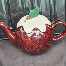 Price & Kensington Vintage Christmas Pudding Teapot