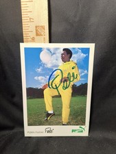Pele Autographed Football