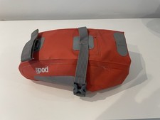 Podsacs waterproof Saddle Bag Red Gravel Road MTB used