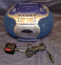 Vintage sony cfd e55l boombox - sony, cfd-e55l
