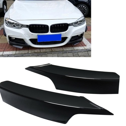 Black front bumper side - black,