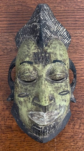Hand carved african baule - carved,