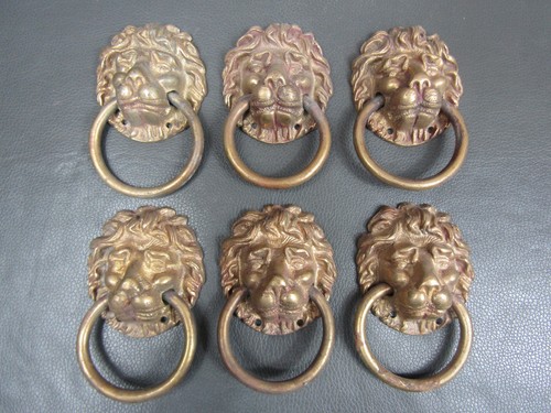 Set vintage ornate cast - set, 6