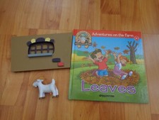 DEAGOSTINI MY FARM ANIMALS COLLECTION #30 FARMHOUSE BACK WALL & NANNY GOAT +BOOK