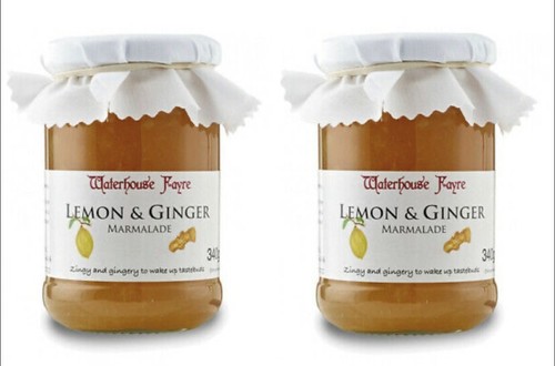Two jars lemon - and, ginger