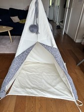 Large Canvas Children’s Indian Tent Teepee Kids Wigwam Indoor/Outdoor Play House