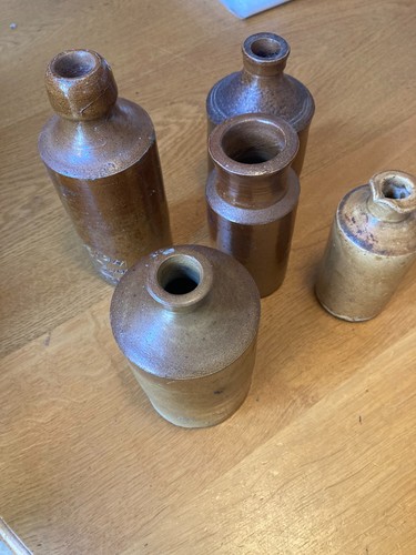 Vintage stone bottle