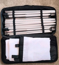 Vamvo 120 Inch Projector Screen With Stand 16:9 With Bag