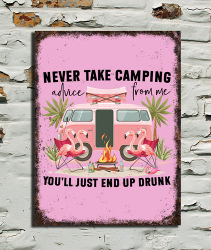 Never take camping advice - camping,