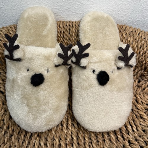 Pottery barn reindeer - pottery, slippers