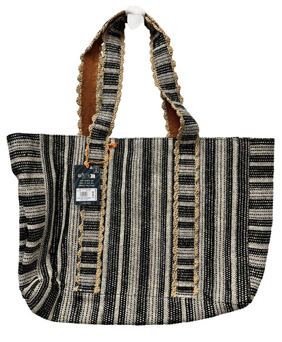 White stuff tote - tote, bag,