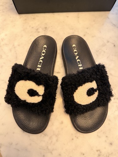 Coach ulla shearling black - coach,