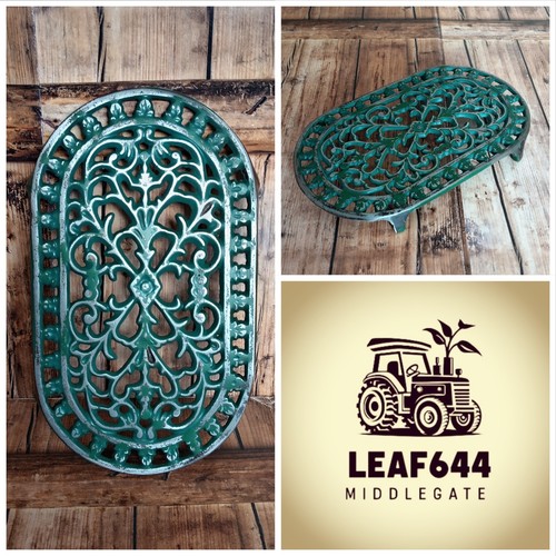 Cast iron trivet - iron,