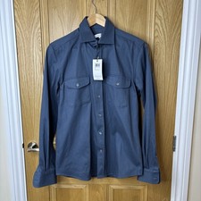 Reiss Pricey Mens Blue Heavy