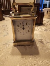 Antique Brass Carriage Clock