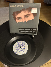 Shakin Stevens - What do you wanna make those eyes at me for 7 inch single
