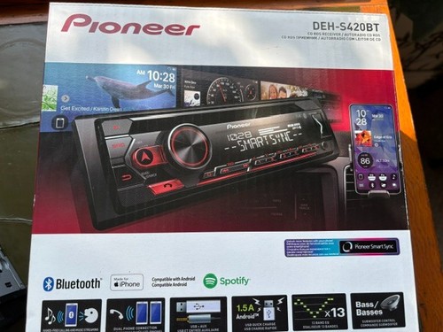 Pioneer deh s420bt din - pioneer, car