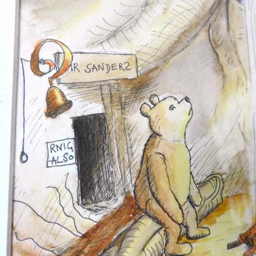 Original signed watercolour - signed,