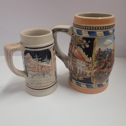 West german beer steins - west,