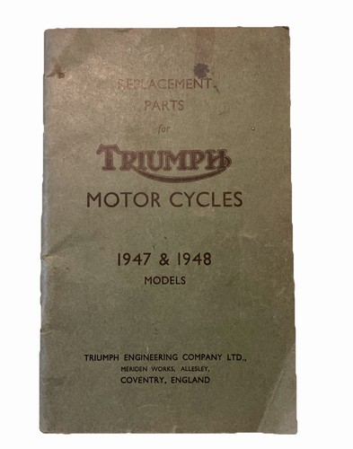 Triumph motor cycles - motor,