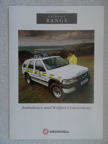 Vauxhall ambulance welfare - vauxhall,