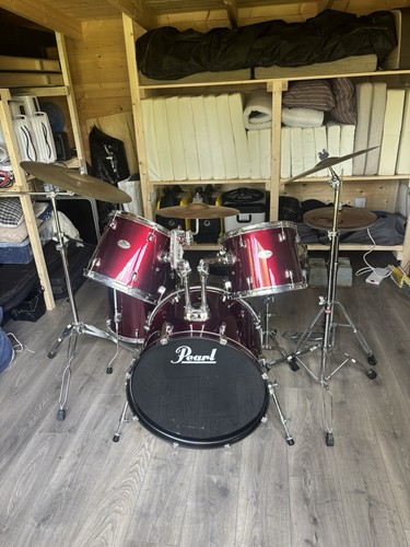 Pearl drum kit - drum, zildjian