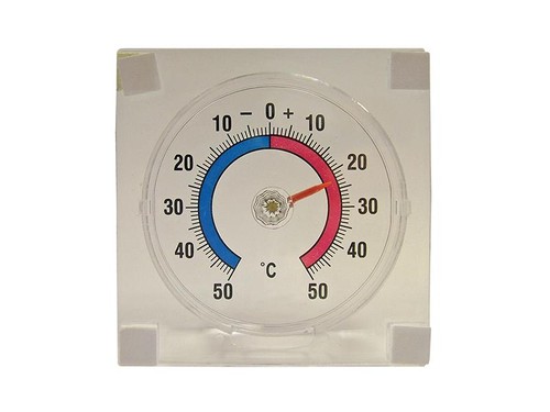 Stick window thermometer - stick-on,