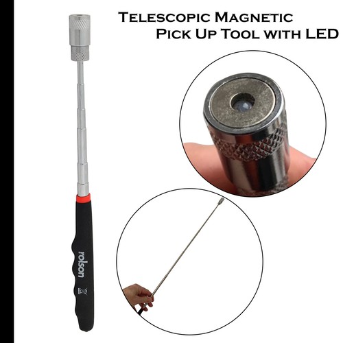Rolson magnetic pick tool - up,